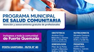 PROGRAMA MUNICIPAL DE SALUD COMUNITARIA EN FUERTE QUEMADO