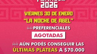 Viernes 30 de enero – ¡La Noche de Abel Pintos! 