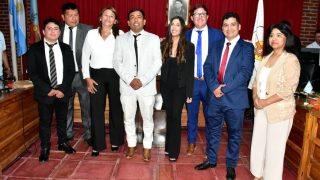 EN EL HONORABLE CONCEJO DELIBERANTE SE LLEVÓ A CABO EL ACTO DE ASUNCIÓN DE LOS CONCEJALES ELECTOS.