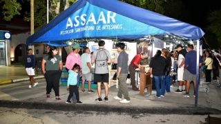 LA CARPA DE ARTESANOS YA ES UN ÉXITO