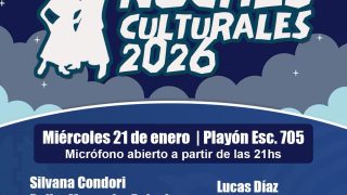 UNA NUEVA NOCHE CULTURAL NOS ESPERA