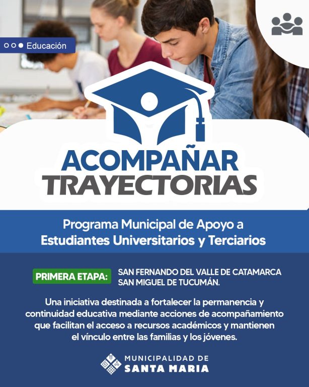 Una iniciativa destinada a fortalecer la permanencia y continuidad educativa mediante acciones de acompañamiento que facilitan el acceso a recursos académicos y mantienen el vínculo entre las familias y los jóvenes.