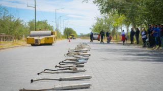 DESTRUCCIÓN DE CAÑOS DE ESCAPE ANTIRREGLAMENTARIOS