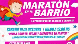 ¡LLEGA LA MARATÓN EN TU BARRIO!