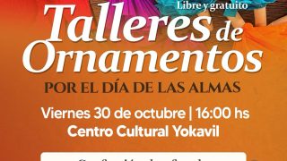 TALLERES DE ORNAMENTOS POR EL DÍA DE LAS ALMAS
